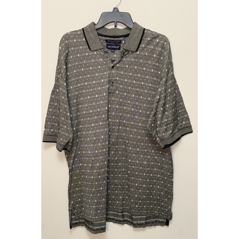 Siegfried Men's Polo Shirt Size XLT 100% Cotton